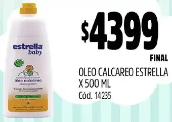 Supermercados Yaguar OLEO CALCAREO ESTRELLA X 500ML oferta