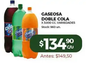 Super MAMI Gaseosa Doble Cola x 3000cc oferta