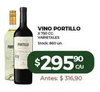 Super MAMI Vino Portillo x 750cc oferta
