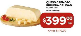 Super MAMI Queso Cremoso Primera Calidad oferta