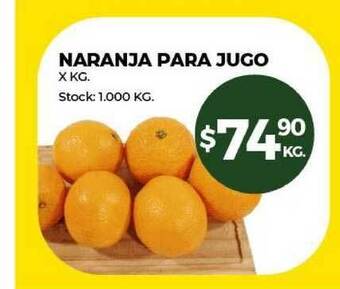 Super MAMI Naranja Para Jugo oferta