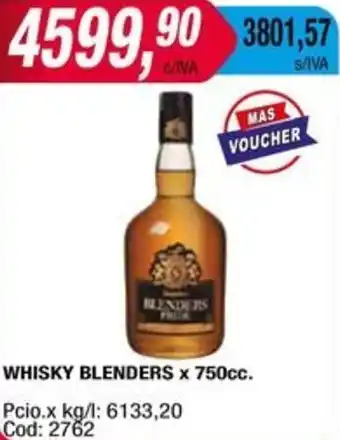 Maxiconsumo WHISKY BLENDERS x 750cc oferta