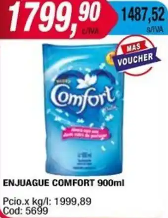 Maxiconsumo ENJUAGUE COMFORT 900ml oferta