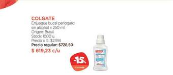 Farmacity Colgate Enjuague Bucal Periogard Sin Alcohol oferta