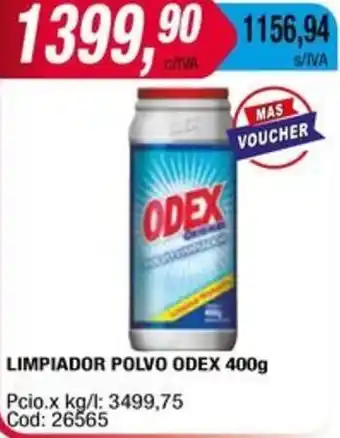 Maxiconsumo LIMPIADOR POLVO ODEX 400g oferta