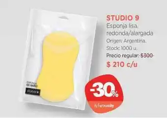 Studio 9 Esponja Lisa