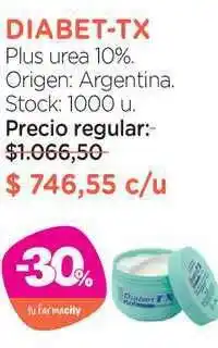 Farmacity Diabet-tx Plus Urea 10% oferta