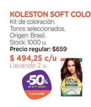Farmacity Koleston Soft Color Kit De Coloración oferta