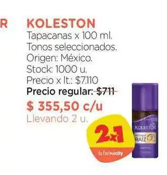 Farmacity Koleston Tapacanas 100ml oferta