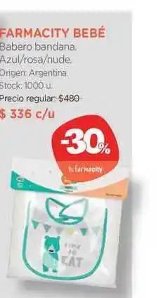 Farmacity Farmacity Bebé Babero Bandana oferta