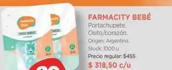 Farmacity Farmacity Bebé Portachupete Osito Corazón oferta