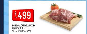 Changomas Bondiola Congelada X Kg oferta