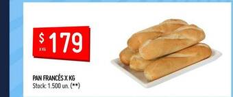 Changomas Pan Francés oferta