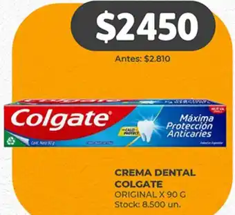 Supermercados Tadicor CREMA DENTAL COLGATE ORIGINAL X 90G oferta