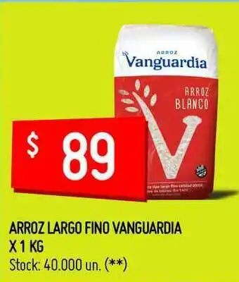 Changomas Arroz Largo Fino Vanguardia x 1kg oferta