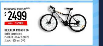 Changomas Bicicleta Rodado 26 oferta