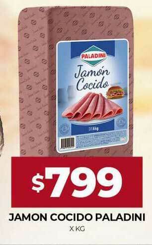 Supermercados Tadicor Jamon Cocido Paladini oferta