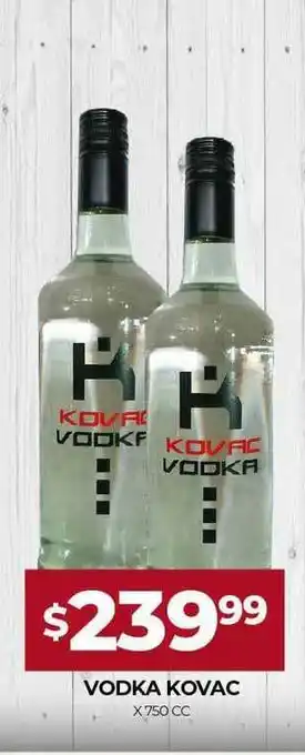 Supermercados Tadicor Vodka Kovac 750cc oferta