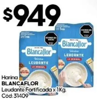 Diarco Harina BLANCAFLOR Leudante Fortificada x 1kg oferta