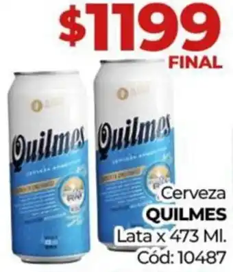 Diarco Cerveza QUILMES Lata x 473ml oferta