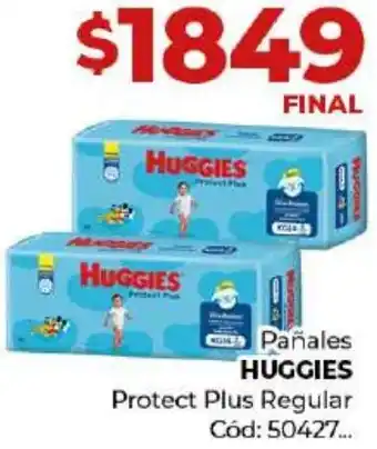 Diarco Pañales HUGGIES Protect Plus Regular oferta