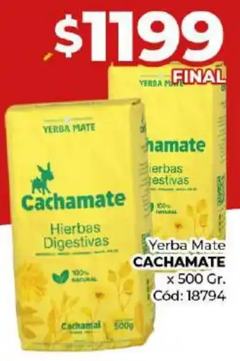 Diarco Yerba Mate CACHAMATE x 500gr oferta