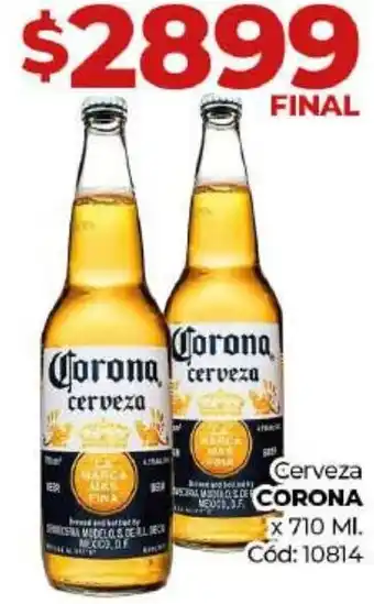 Diarco Cerveza CORONA x 710ml oferta