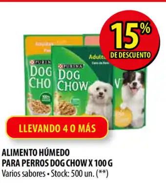 Punto Mayorista Purina Dog Chow Alimento Húmedo para Perros x 100g oferta