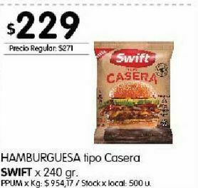 Disco Hamburguesas swift oferta