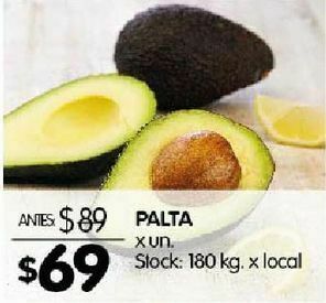 Disco Palta x unidad oferta