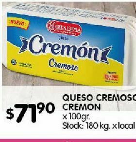 Disco Queso cremoso cremon oferta
