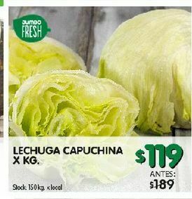 Jumbo Lechuga capuchina oferta