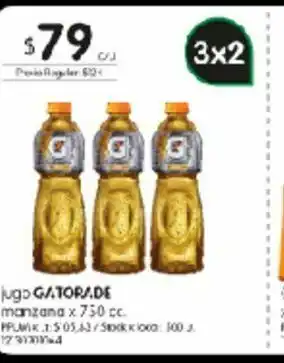 Bebida isotónica gatorade