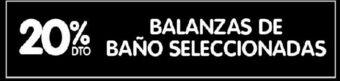 Balanza de baño