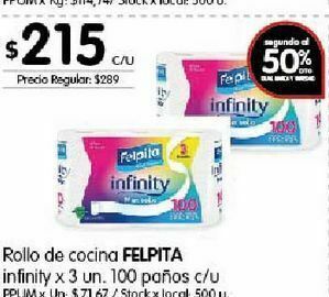 Disco Papel de cocina felpita oferta