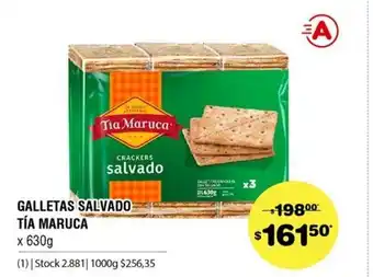 Atomo Conviene Tia Maruca Galletas Salvado x 630g oferta