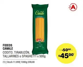 Atomo Conviene Fideos Canale Codito x 500g oferta