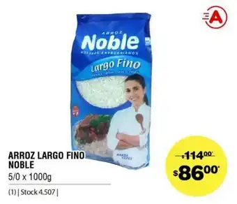 Atomo Conviene Arroz largo Fio Noble x 1000g oferta