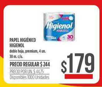 Supermercados Vea Papel Higiénico Higienol oferta