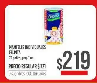 Manteles Individuales Felpita