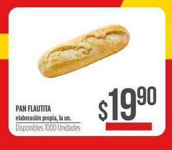 Supermercados Vea Pan Flautita oferta