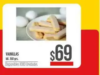 Supermercados Vea Vainillas 160grs oferta