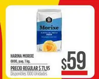 Supermercados Vea Harina Morixe 0000 1kg oferta