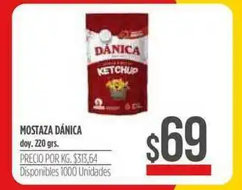 Supermercados Vea Mostaza Dánica x 220gr oferta