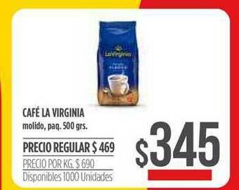 Supermercados Vea Café La Virginia 500grs oferta