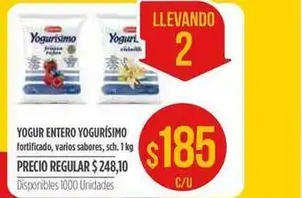 Supermercados Vea Yogur Enteroi Yogurísimo oferta