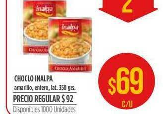 Supermercados Vea Choclo Inalpa 350grs oferta
