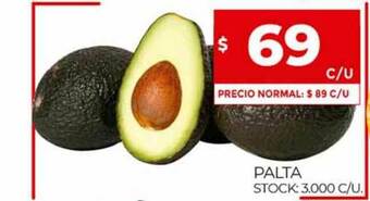 Supermercados DIA Palta oferta