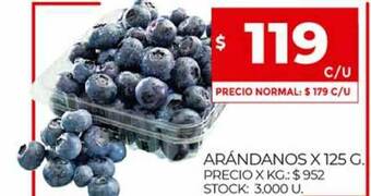 Supermercados DIA Arándanos oferta