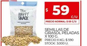 Supermercados DIA Semillas De Girasol Peladas x 100g oferta